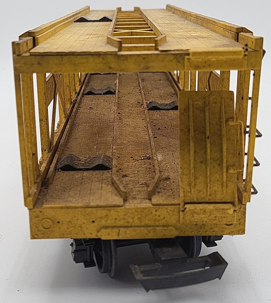 USA Trains R17212 G Trailer Train Two-Tier Auto Carrier Flat Cars VG/Box