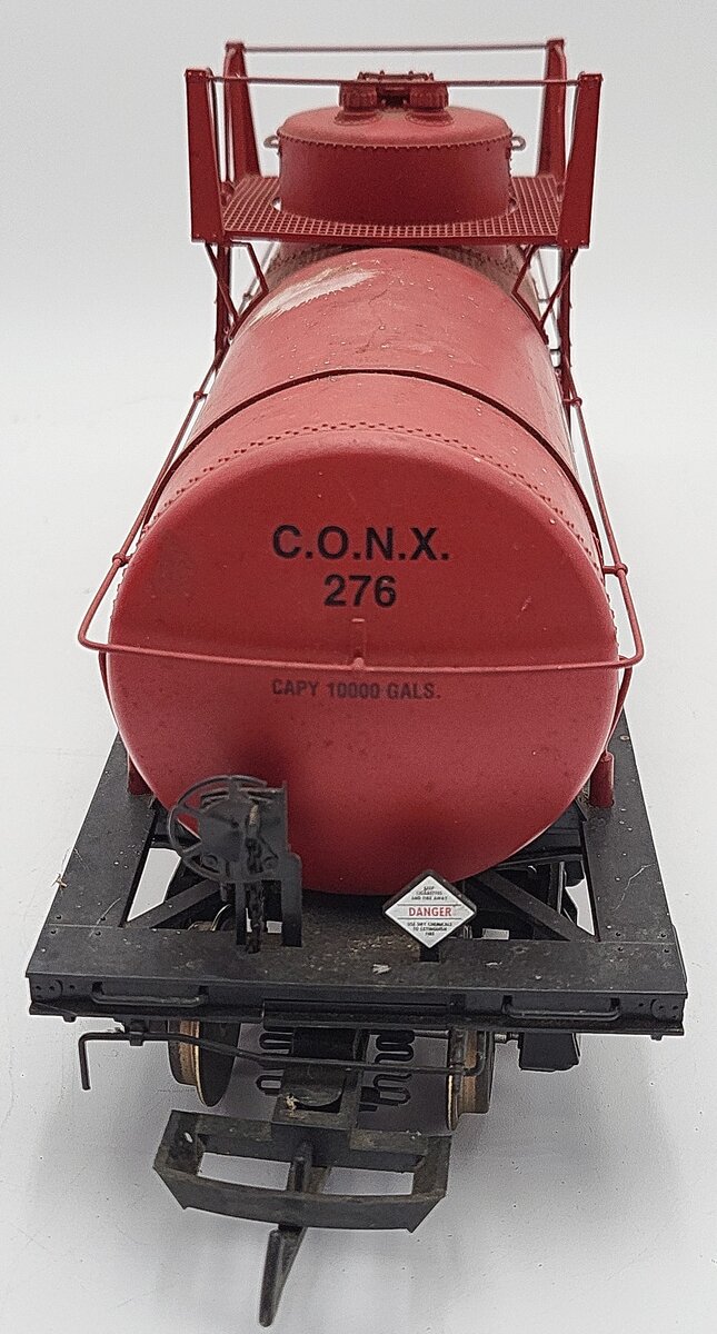 USA Trains R15115 G Scale Conoco 10,000 Gallon Tank Car w/ Metal Wheels VG/Box
