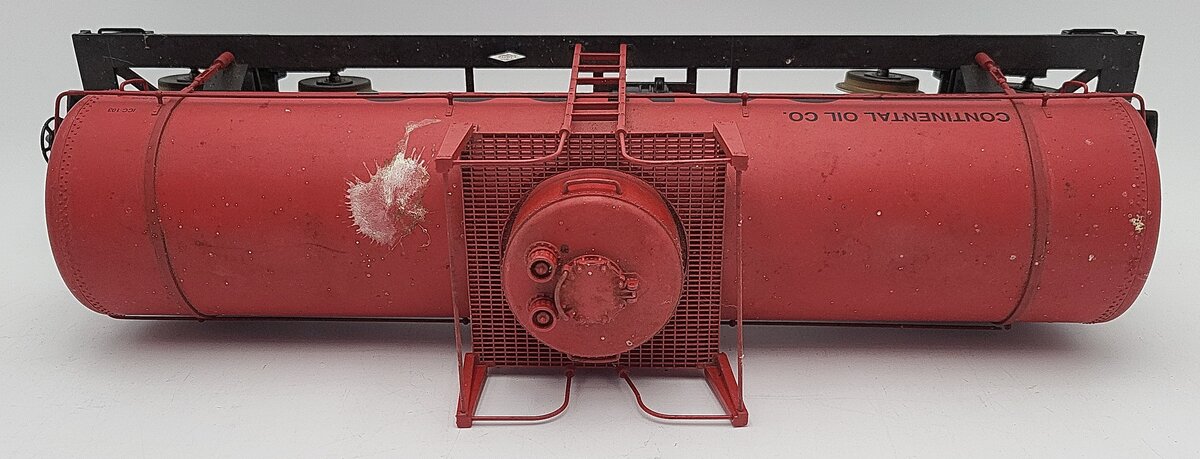 USA Trains R15115 G Scale Conoco 10,000 Gallon Tank Car w/ Metal Wheels VG/Box