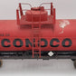 USA Trains R15115 G Scale Conoco 10,000 Gallon Tank Car w/ Metal Wheels VG/Box