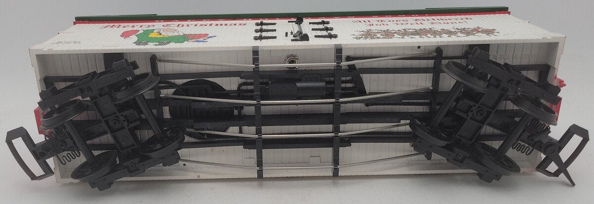 USA Trains R13018 G Scale Christmas Boxcar #2000 VG/Box