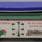 USA Trains R13018 G Scale Christmas Boxcar #2000 VG/Box
