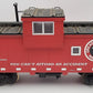 USA Trains R12110 G Red/Silver Great Northern Extended Vision Caboose VG/Box