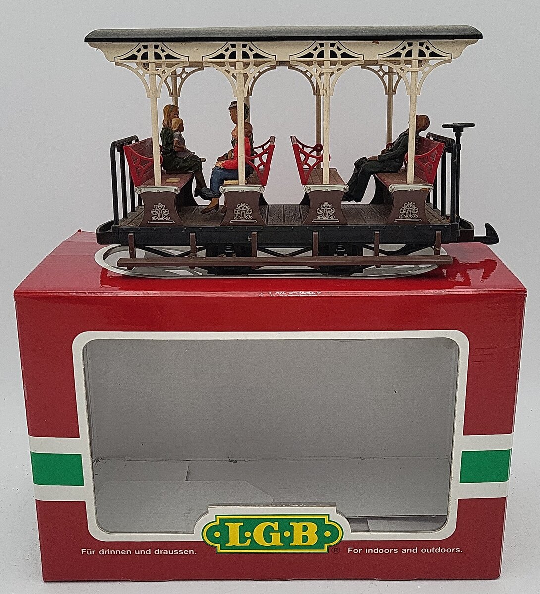 LGB 31430 Trolley Car w/Metal Wheels VG/Box