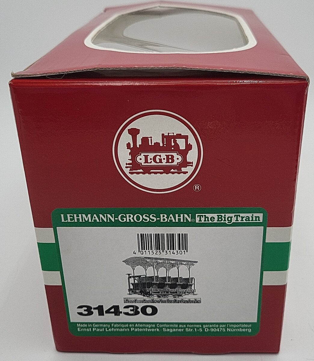 LGB 31430 Trolley Car w/Metal Wheels VG/Box