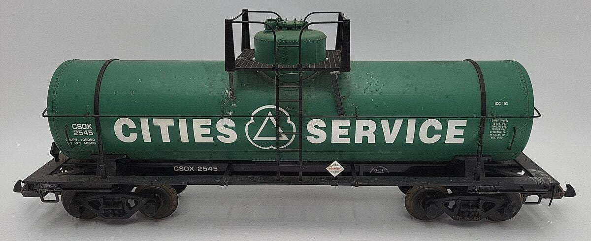 USA Trains G Scale C.S 10,000 Gal. Tank Car #2545 VG/Box