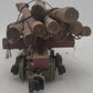 Bachmann 98490 G Scale Skeleton Log Car with Log Load (Metal Wheels) VG/Box