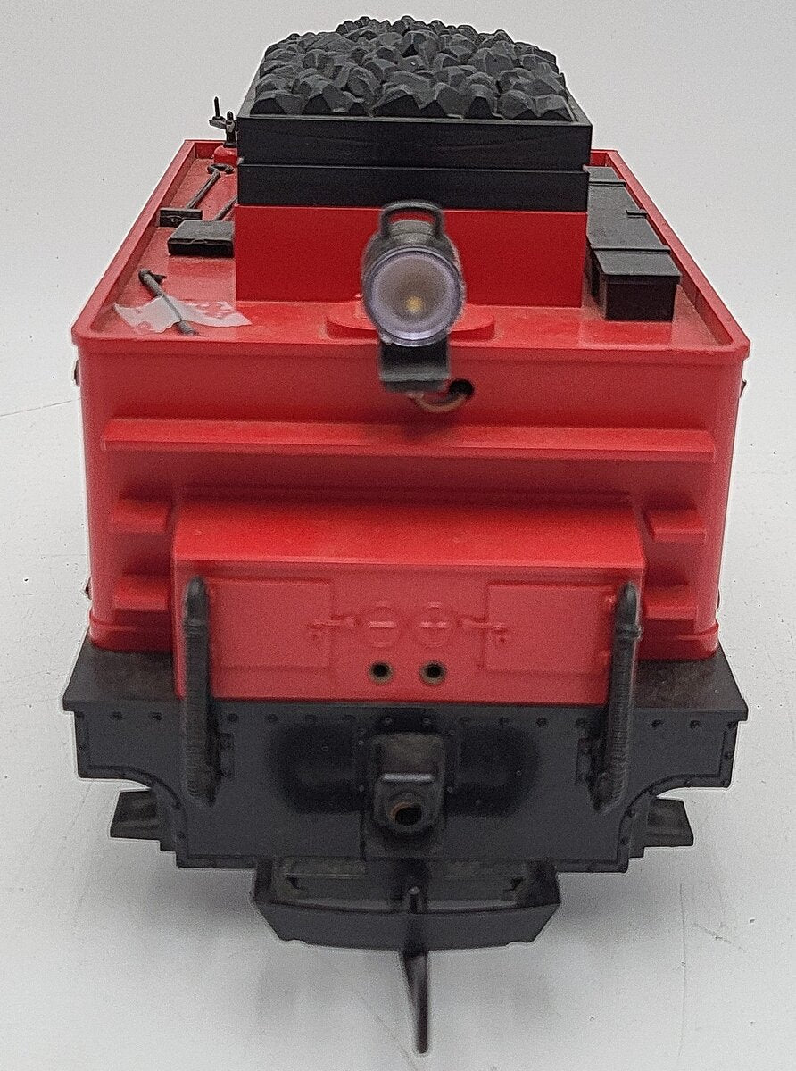 LGB 69476 Powered Coal Tender--Red (Metal Wheels) EX/Box