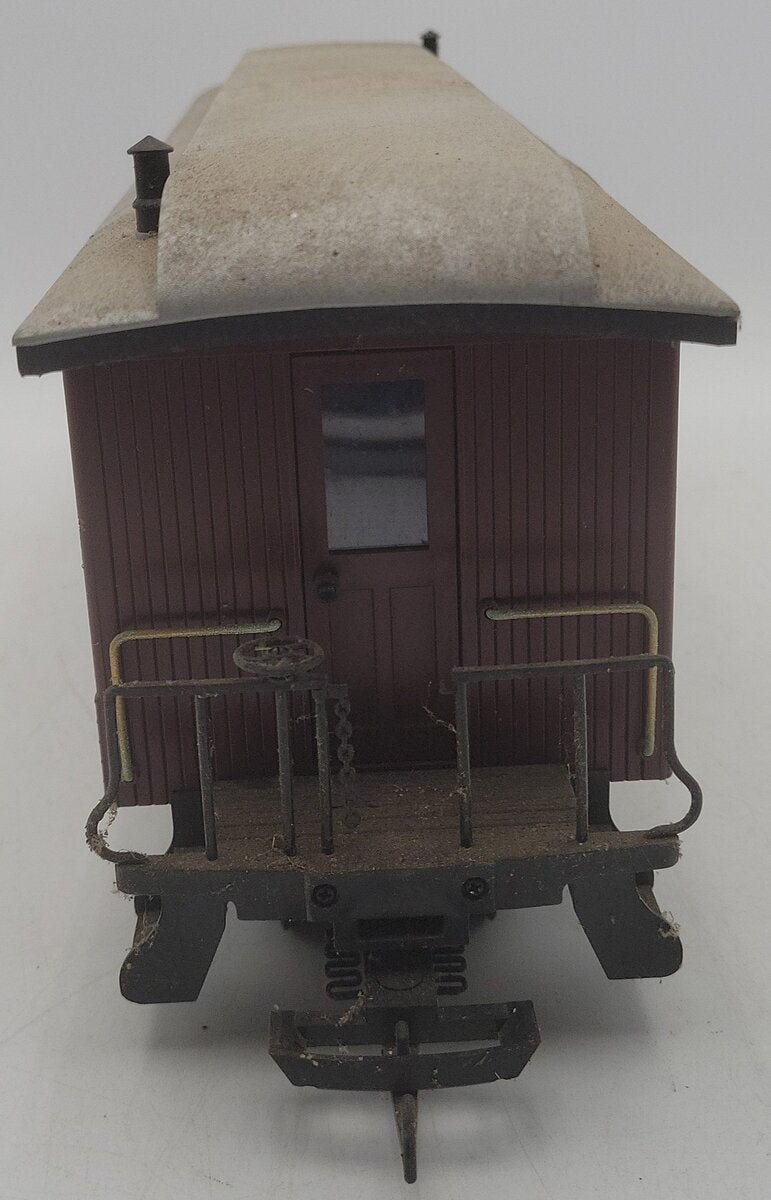 LGB 32843 G Gauge Pennsylvania Baggage Car - Plastic Wheels VG/Box