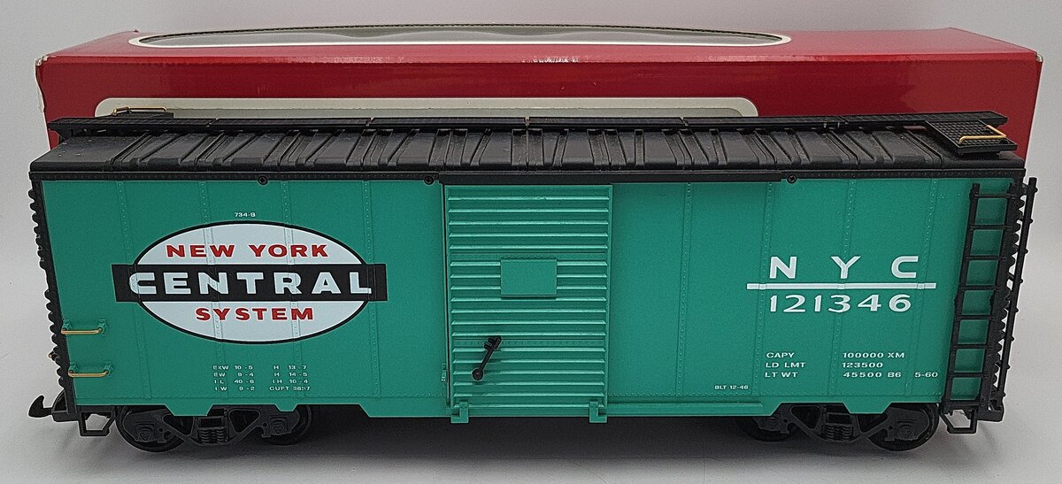 LGB 47913 G Scale New York Central Boxcar #121346 VG/Box
