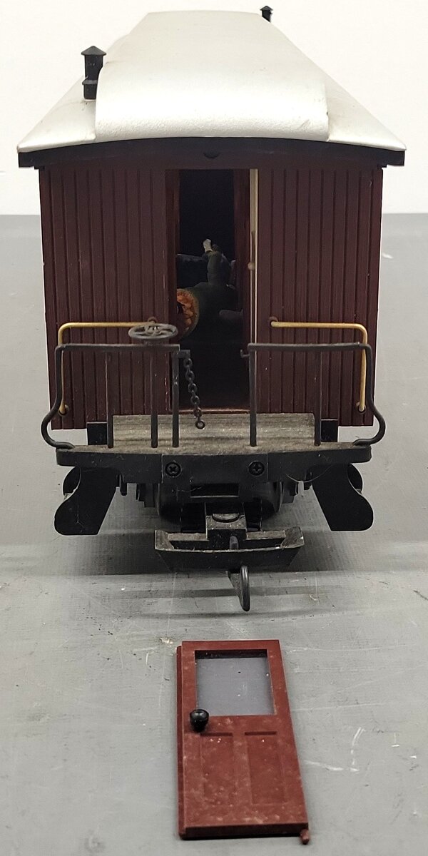 LGB 3081 E 02 G Scale Pennsylvania Baggage Car #3081 VG