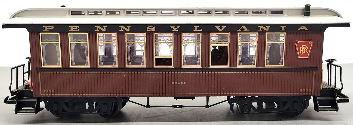 LGB 3080 E 01 G Scale Pennsylvania Coach Car #3080 EX