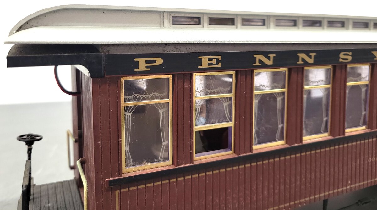 LGB 3080 E 01 G Scale Pennsylvania Coach Car #3080 EX