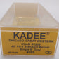 Kadee 4005 HO Scale Chicago Great Western 40' PS-1 Boxcar #5200 EX/Box