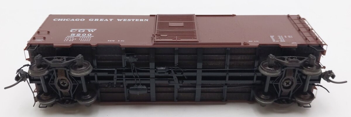 Kadee 4005 HO Scale Chicago Great Western 40' PS-1 Boxcar #5200 EX/Box