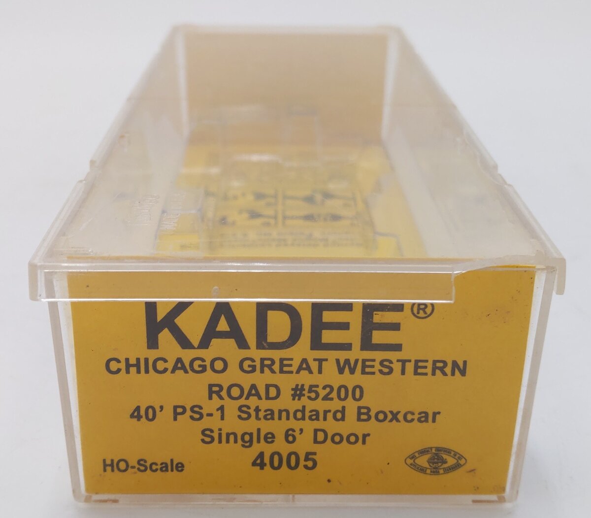 Kadee 4005 HO Scale Chicago Great Western 40' PS-1 Boxcar #5200 EX/Box