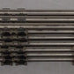 Lionel 6-65024 O-27 35" Long Tubular Straight Track Sections [7] VG