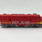 RSO Z-74174 HO Scale Rock Island Diesel Locomotive #7009 EX