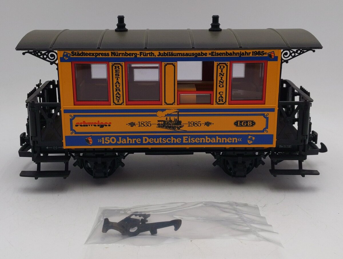 LGB 3013SG G Scale 150 Year Anniversary Passenger Car LN/Box