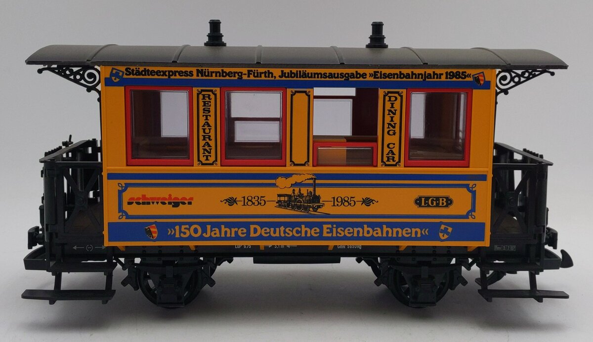 LGB 3013SG G Scale 150 Year Anniversary Passenger Car LN/Box