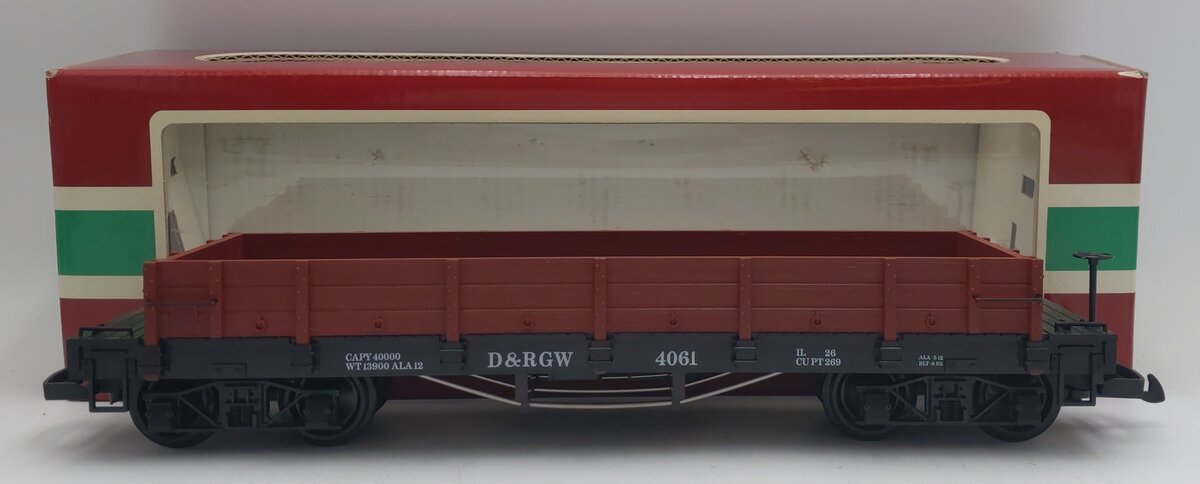 LGB 4061 G DRG&W Low-Sided Gondola LN/Box