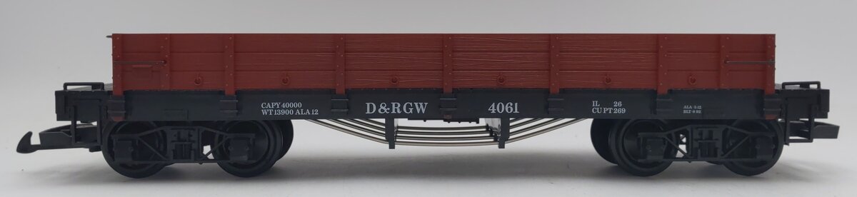 LGB 4061 G DRG&W Low-Sided Gondola LN/Box