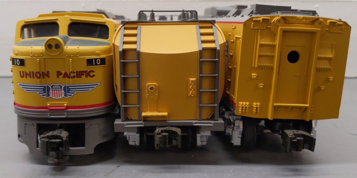 MTH 30-2009-1 O Gauge Union Pacific Gas Turbine Diesel Set w/PS1 #10/10B EX/Box