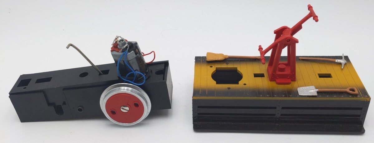 LGB 2001 G Scale Motorized Operating Handcar VG/Box