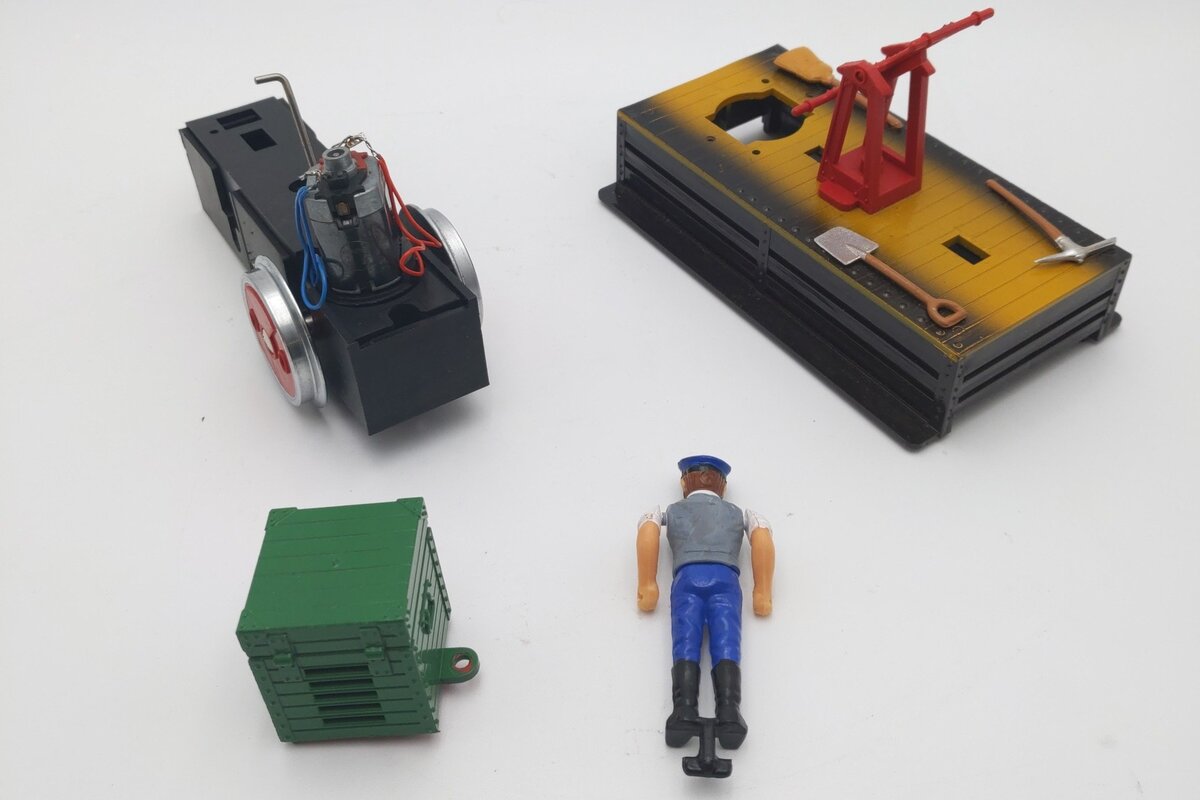 LGB 2001 G Scale Motorized Operating Handcar VG/Box