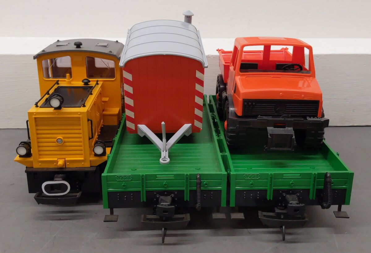 LGB 20530 Work Train G Gauge Diesel Train Set EX/Box