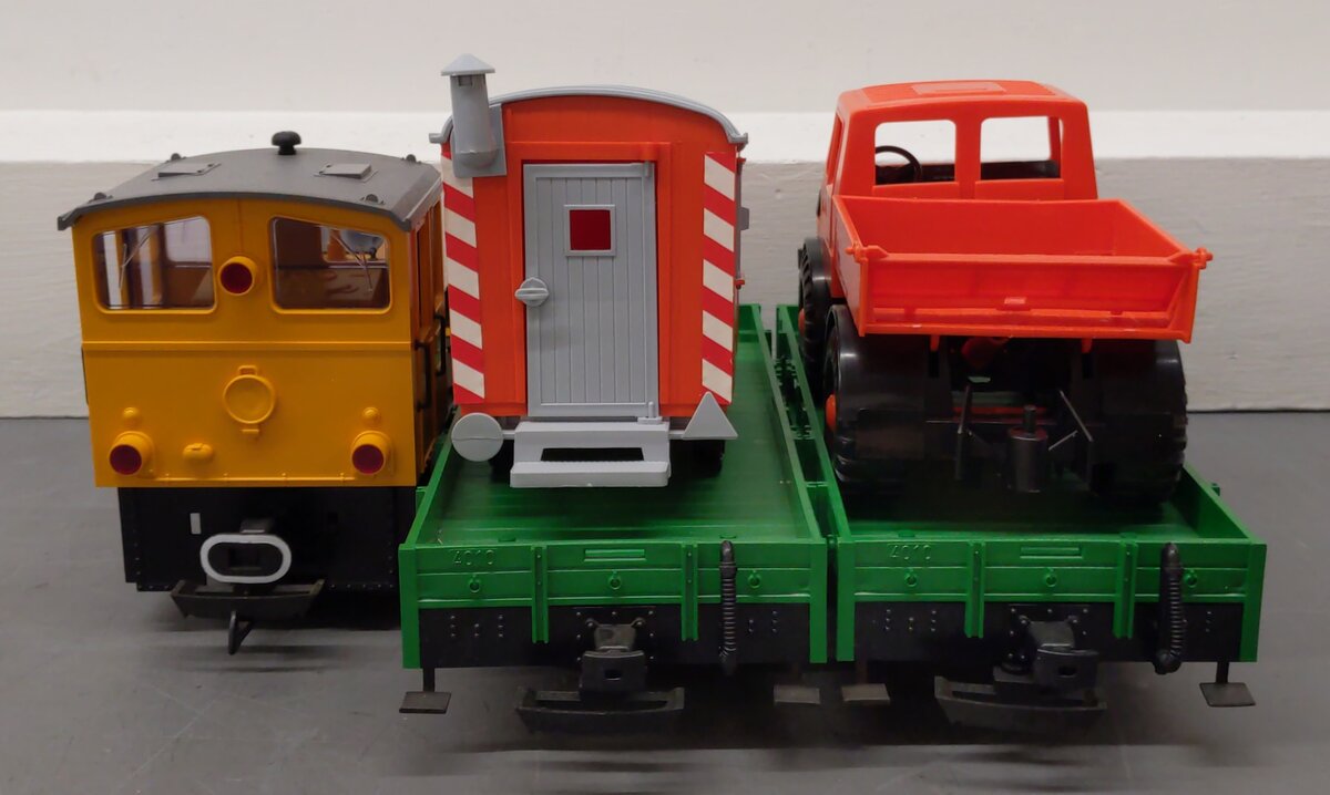 LGB 20530 Work Train G Gauge Diesel Train Set EX/Box