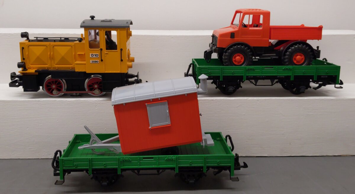 LGB 20530 Work Train G Gauge Diesel Train Set EX/Box