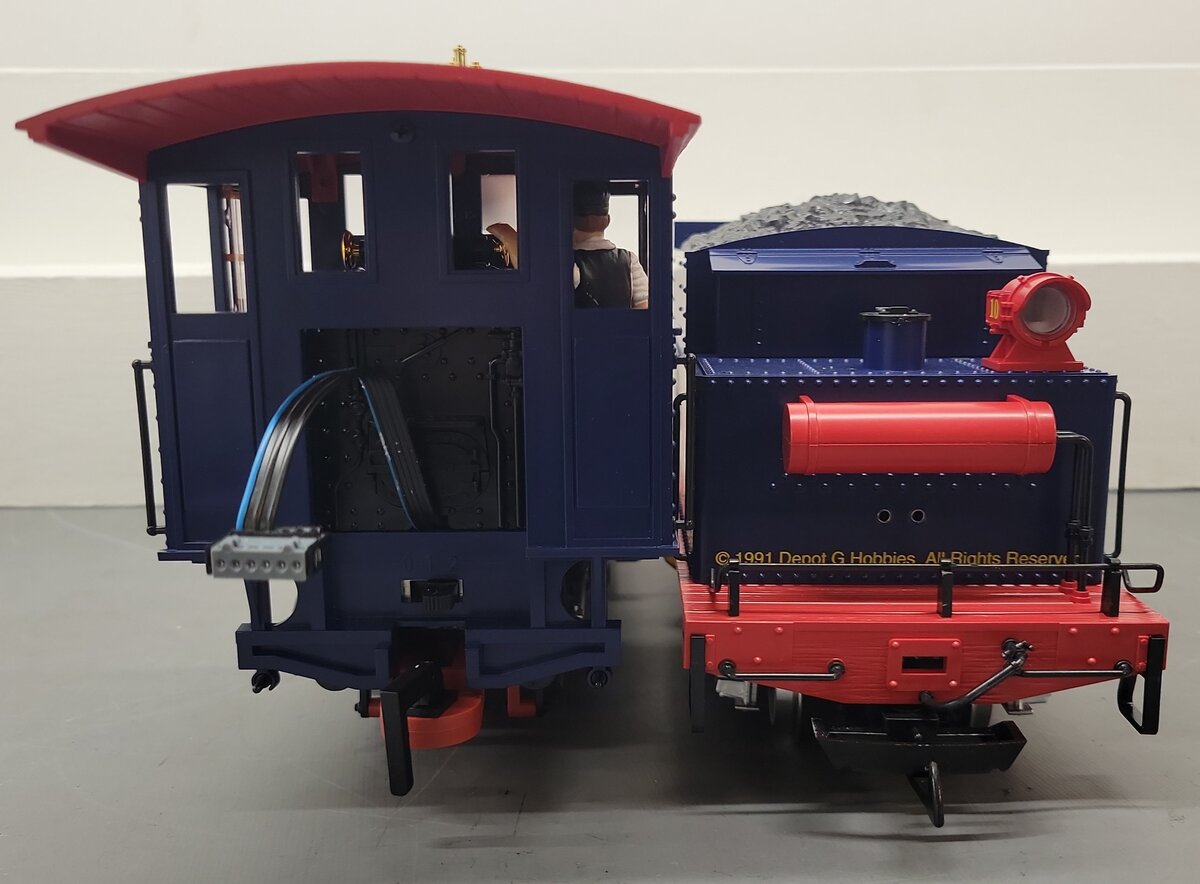 LGB 22191 G Scale Wilson Bros. Circus 2-6-0 Steam Locomotive & Tender EX/Box