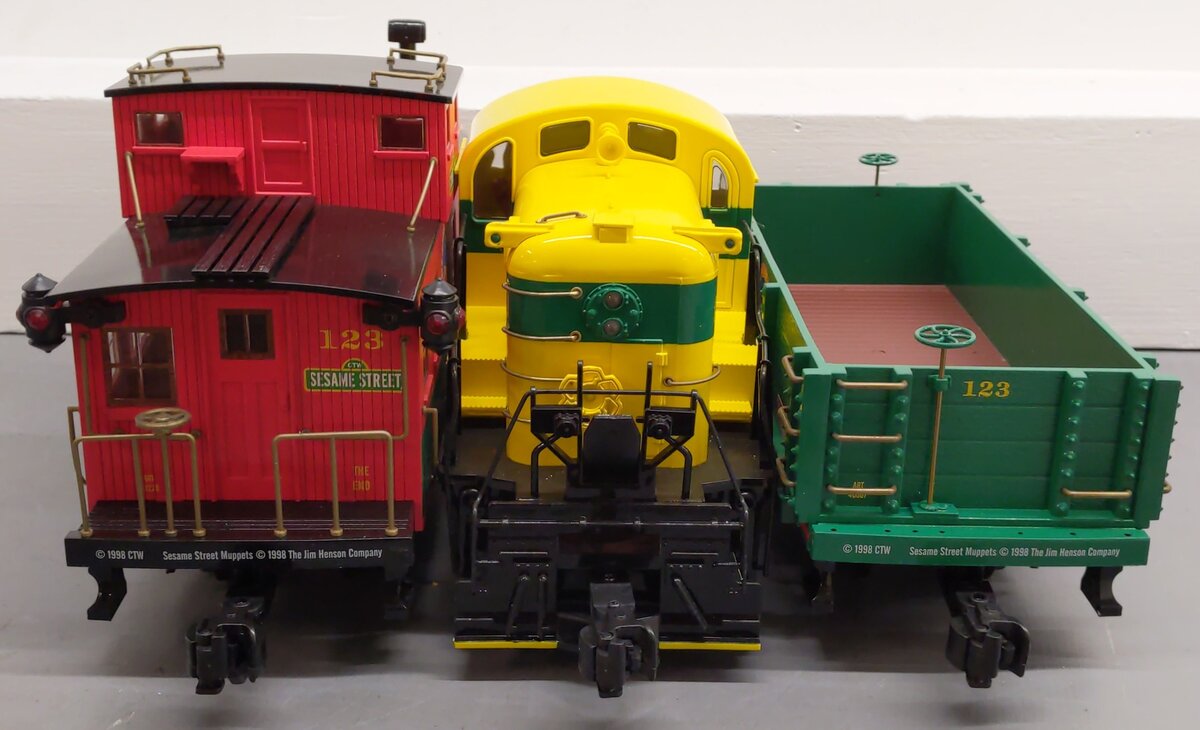 Aristo-Craft ART-28313 Camp Sesame Express Lil' Critter Train Set VG/Box