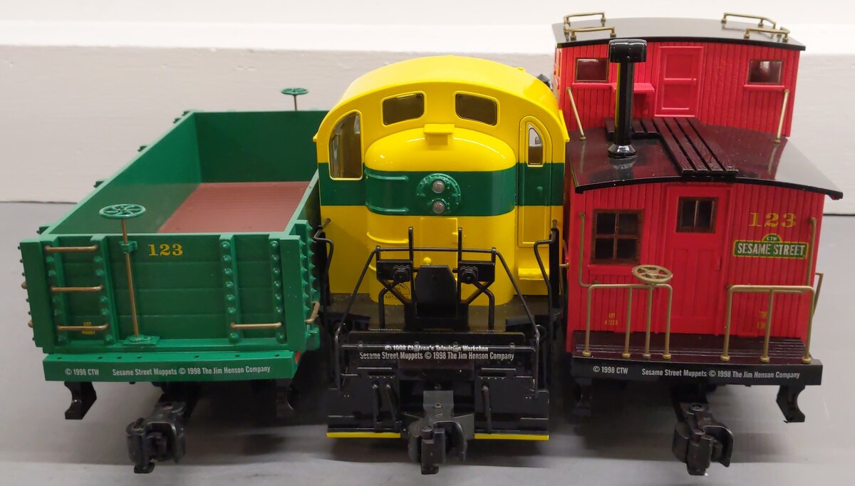 Aristo-Craft ART-28313 Camp Sesame Express Lil' Critter Train Set VG/Box