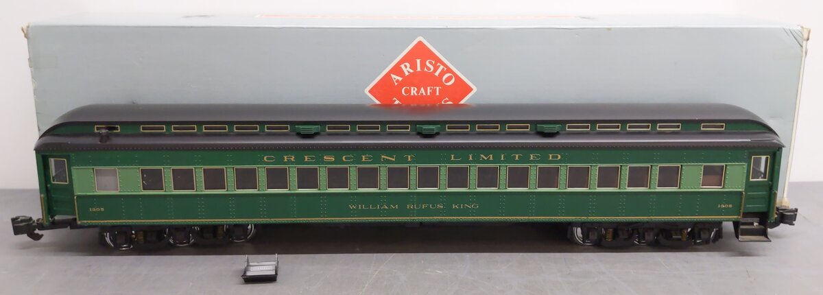 Aristo-Craft 31305 G Scale Southern Crescent Coach Car w/Metal Wheels VG/Box