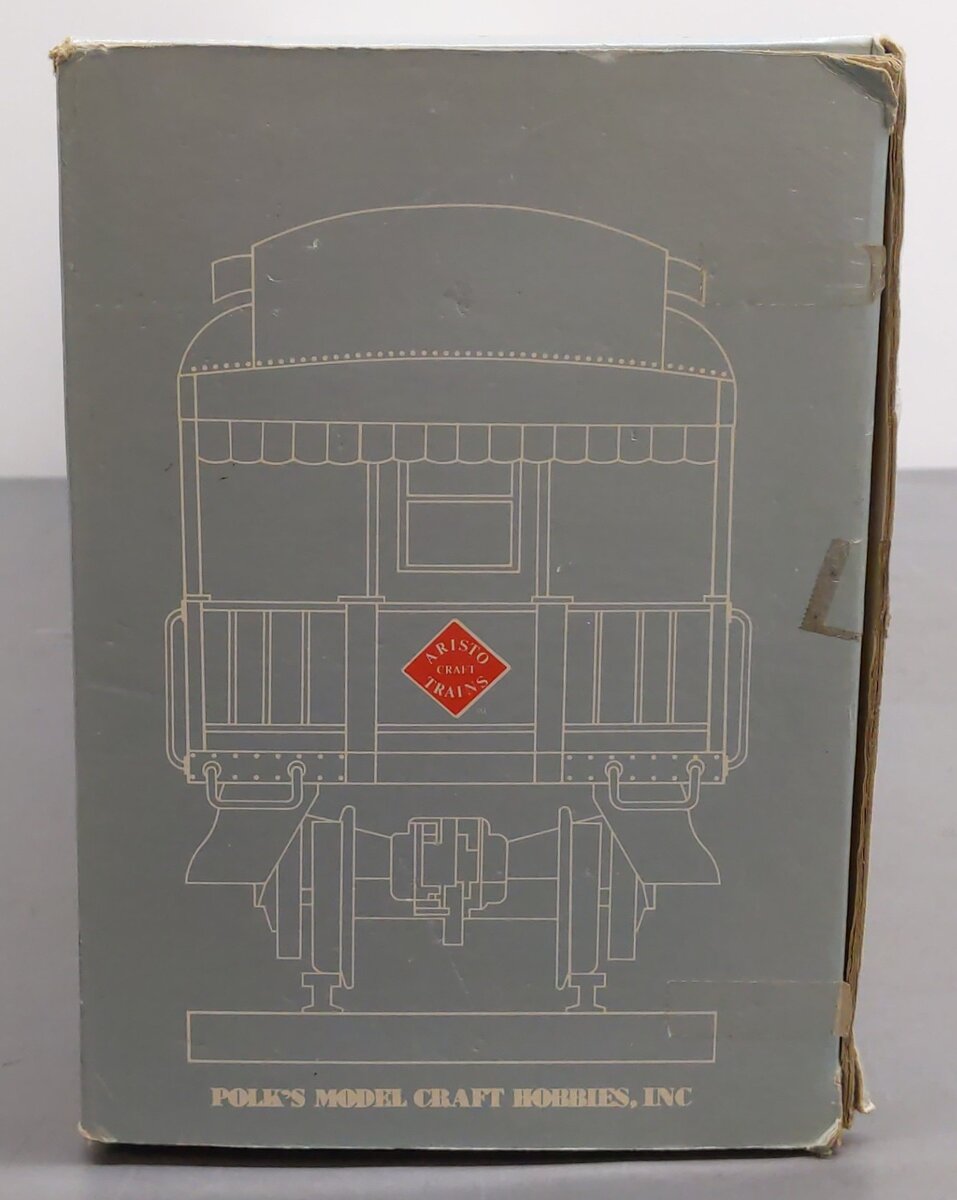 Aristo-Craft 31305 G Scale Southern Crescent Coach Car w/Metal Wheels VG/Box