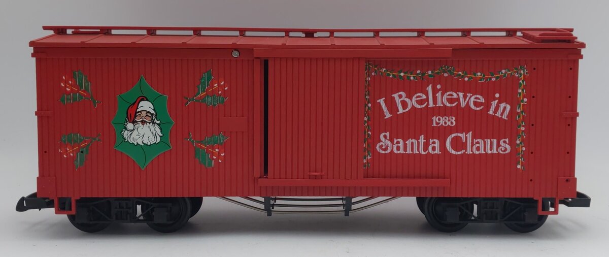 USA Trains 1939 G Gauge 1988 Christmas Boxcar NIB