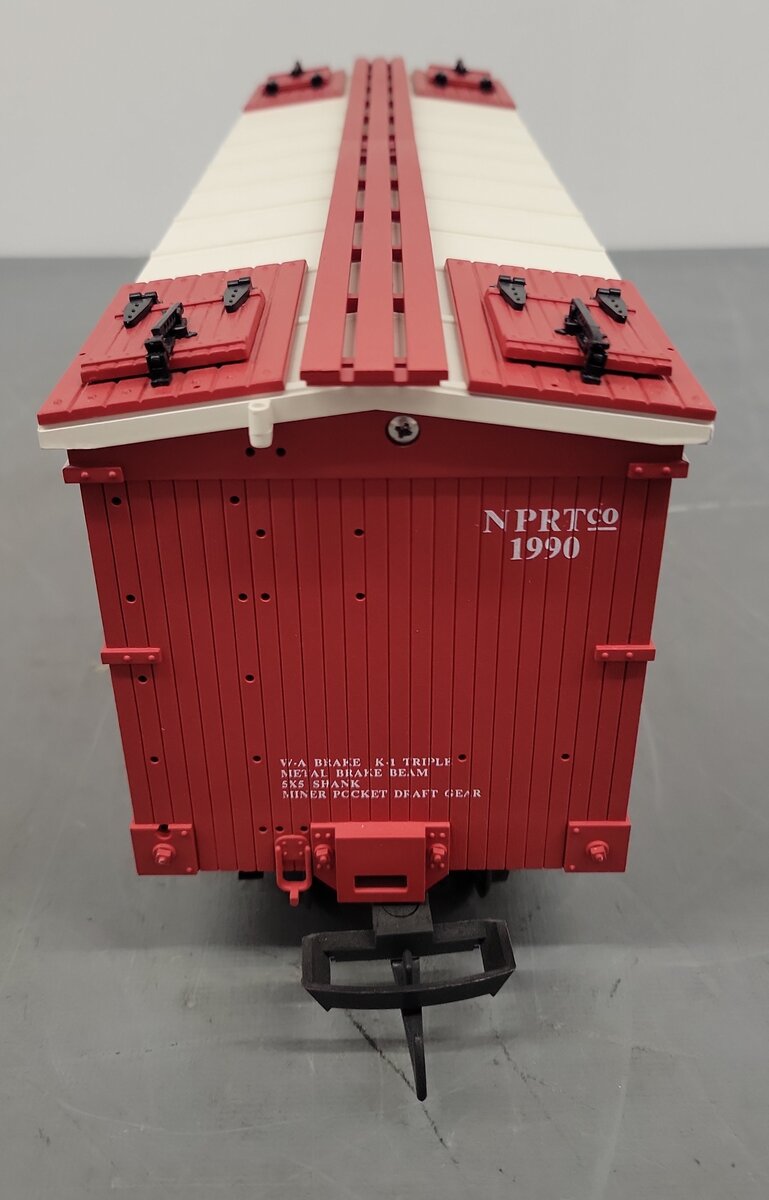 USA Trains 1620 G 1990 Christmas Reefer Car EX/Box