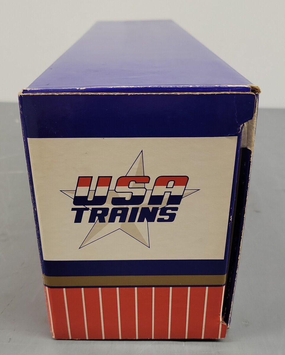 USA Trains R1300 G Scale Christmas 1991 Santa Is Coming To Town Reefer Car EX/Box