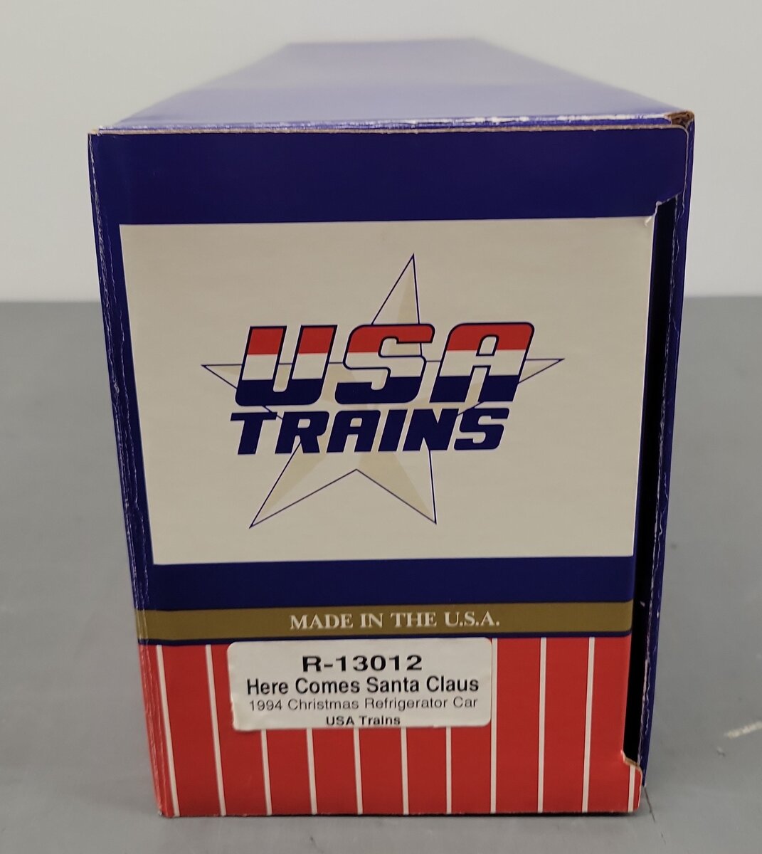 USA Trains R13012 Here Comes Santa Claus 1994 Christmas Refrigerator Car EX/Box