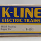 K-Line K6212 Union Pacific Hopper Car LN/Box