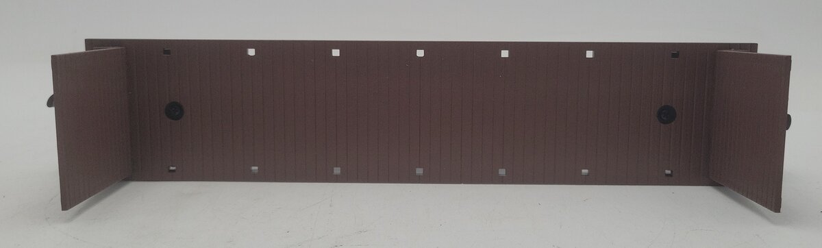 Industrial Rail 7503 O Gauge ATSF Flatcar #92992 w/Bulkheads & Stakes EX/Box