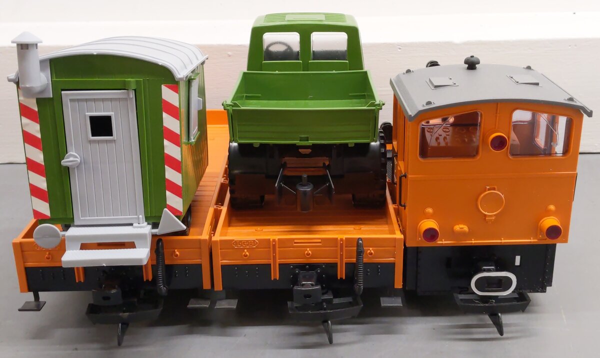 LGB 20530 G Scale Work Diesel Train Set VG/Box