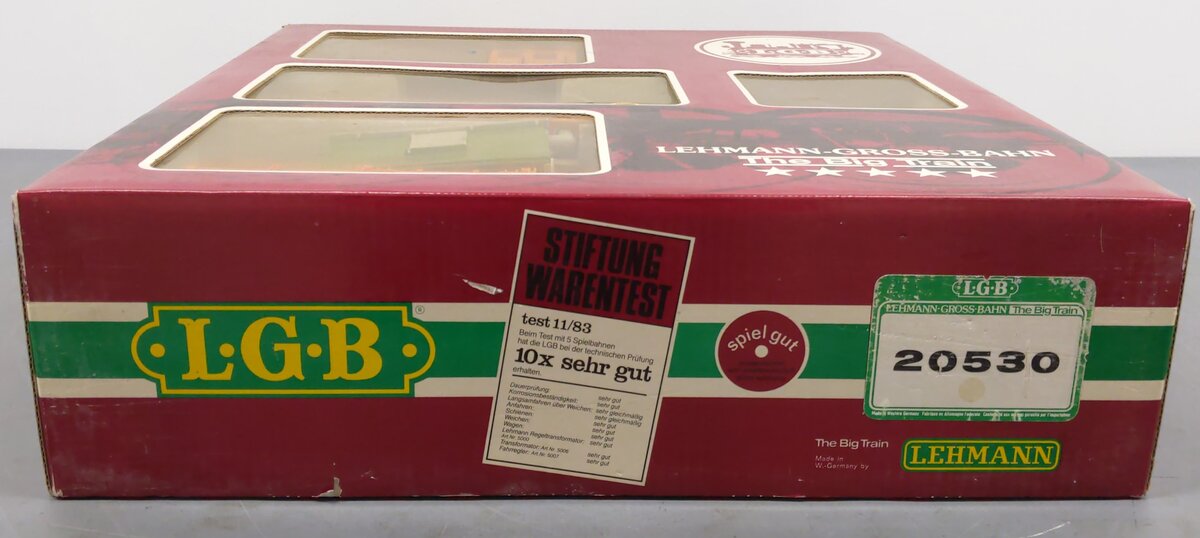 LGB 20530 G Scale Work Diesel Train Set VG/Box