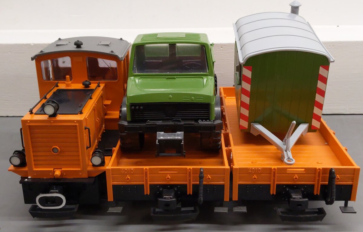 LGB 20530 G Scale Work Diesel Train Set VG/Box