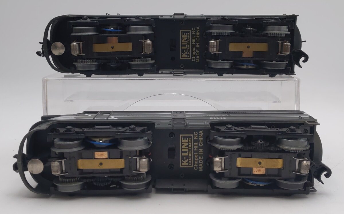 K-Line K21141 O Gauge NYC Twin Powered AA Diesel Locomotive Set EX/Box