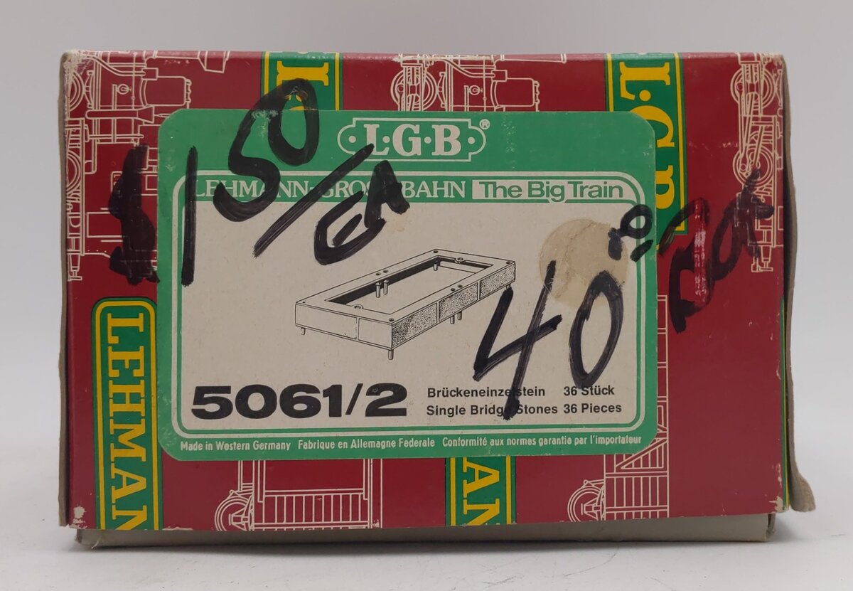 LGB 5061/2 Single Bridge Stones EX/Box