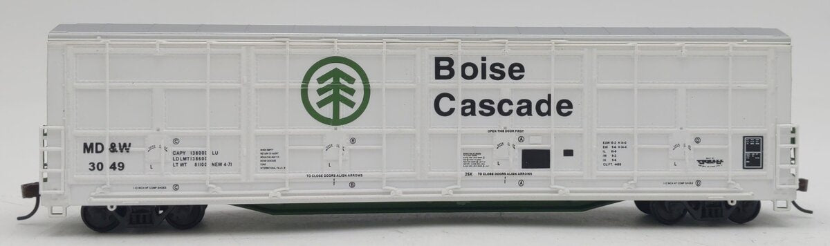 Walthers 932-7003 HO Scale MD&W Boise Cascade Thrall-Door Boxcar #3049 NIB