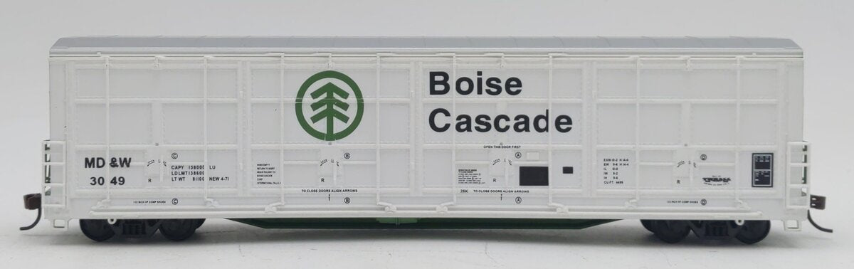 Walthers 932-7003 HO Scale MD&W Boise Cascade Thrall-Door Boxcar #3049 NIB